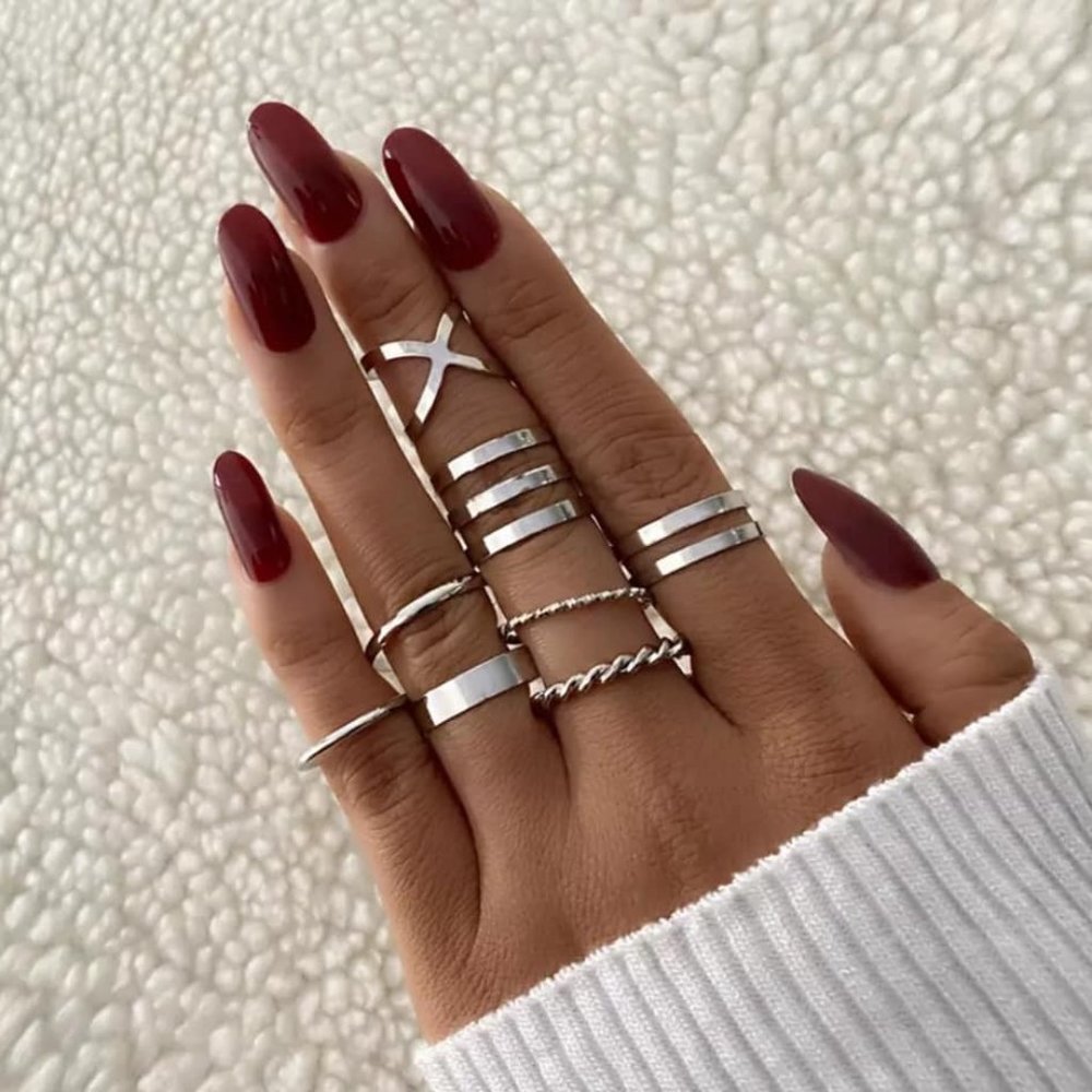 7 pcs Fashion Rings